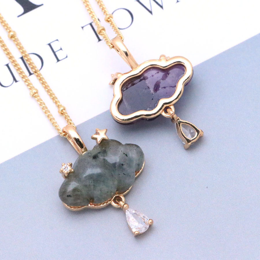 Blush Cloud Necklace-5 Colors