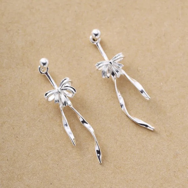 Petite Bow F&B Earrings