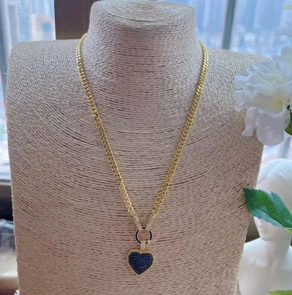 Heart Studded Executives Necklace
