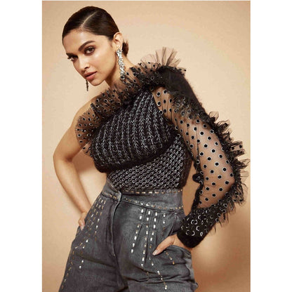 Deepika Earrings-Silver