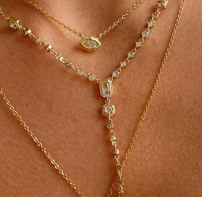 Royal Stone Necklaces Set & Single Options-Gold