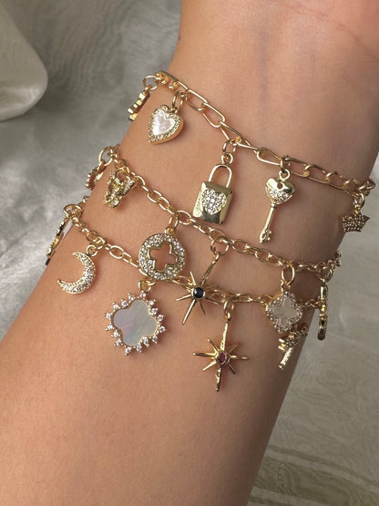 Diamond Charm Bracelet-Customised