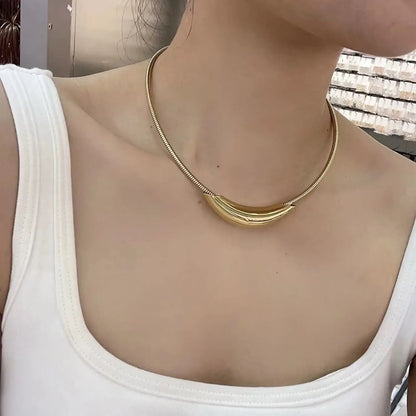 Bold Gold/Silver Choker