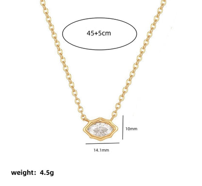 Royal Stone Necklaces Set & Single Options-Gold