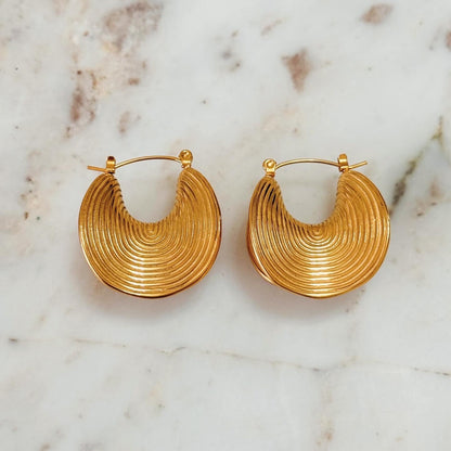 Curved Yet Hollow Hoops