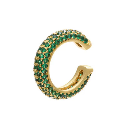 Studded Ring Ear Cuffs-5 Colours