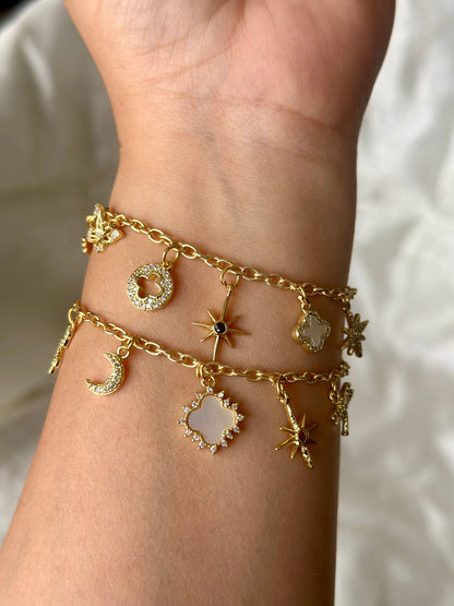 Diamond Charm Bracelet-Customised
