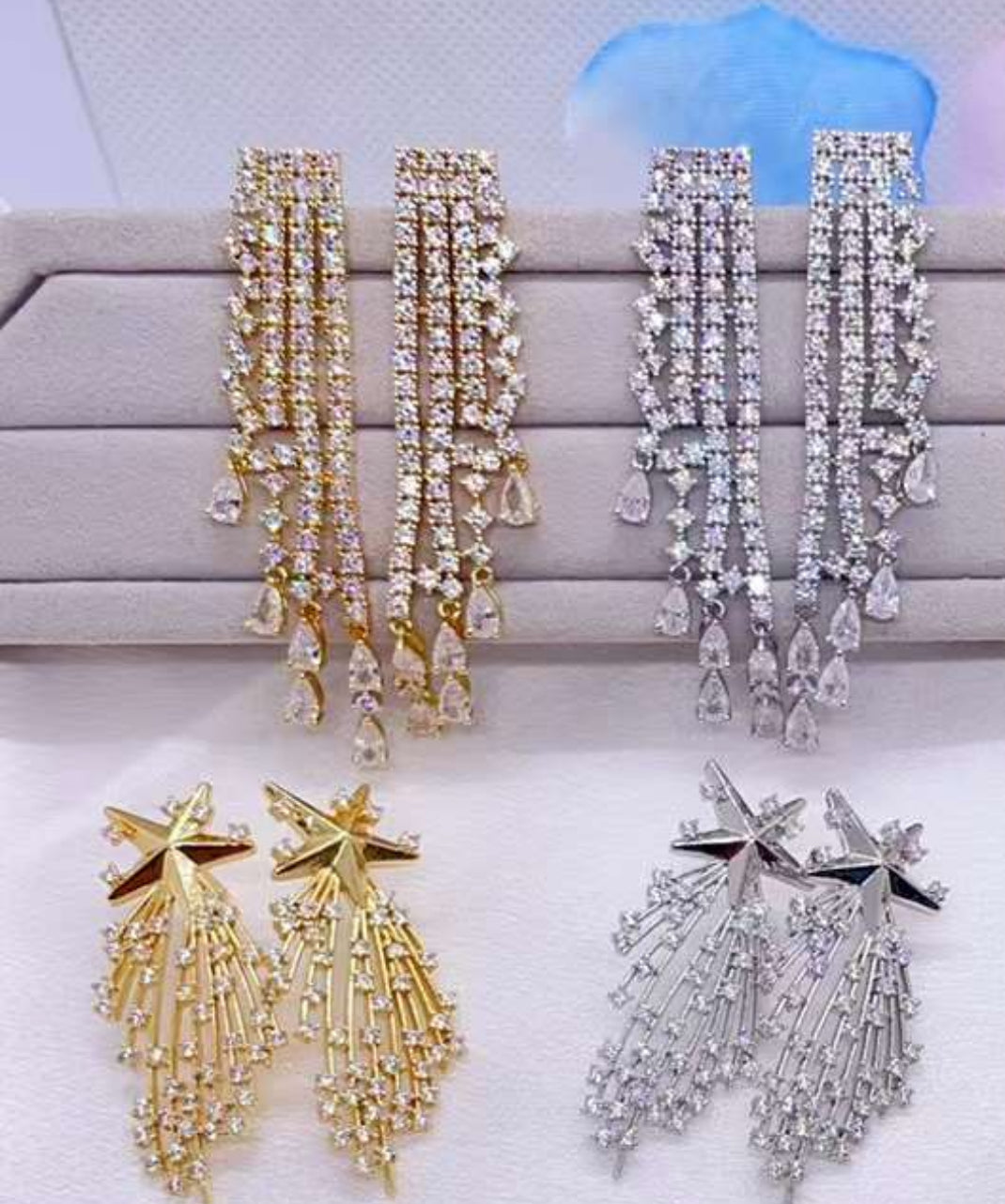 Waterfall Diamond Earrings