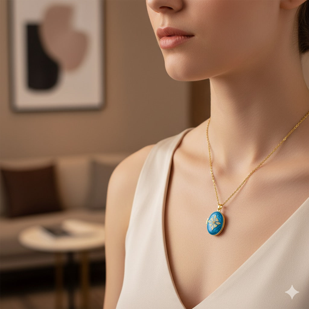 Openable Locket Necklace-3 Designs