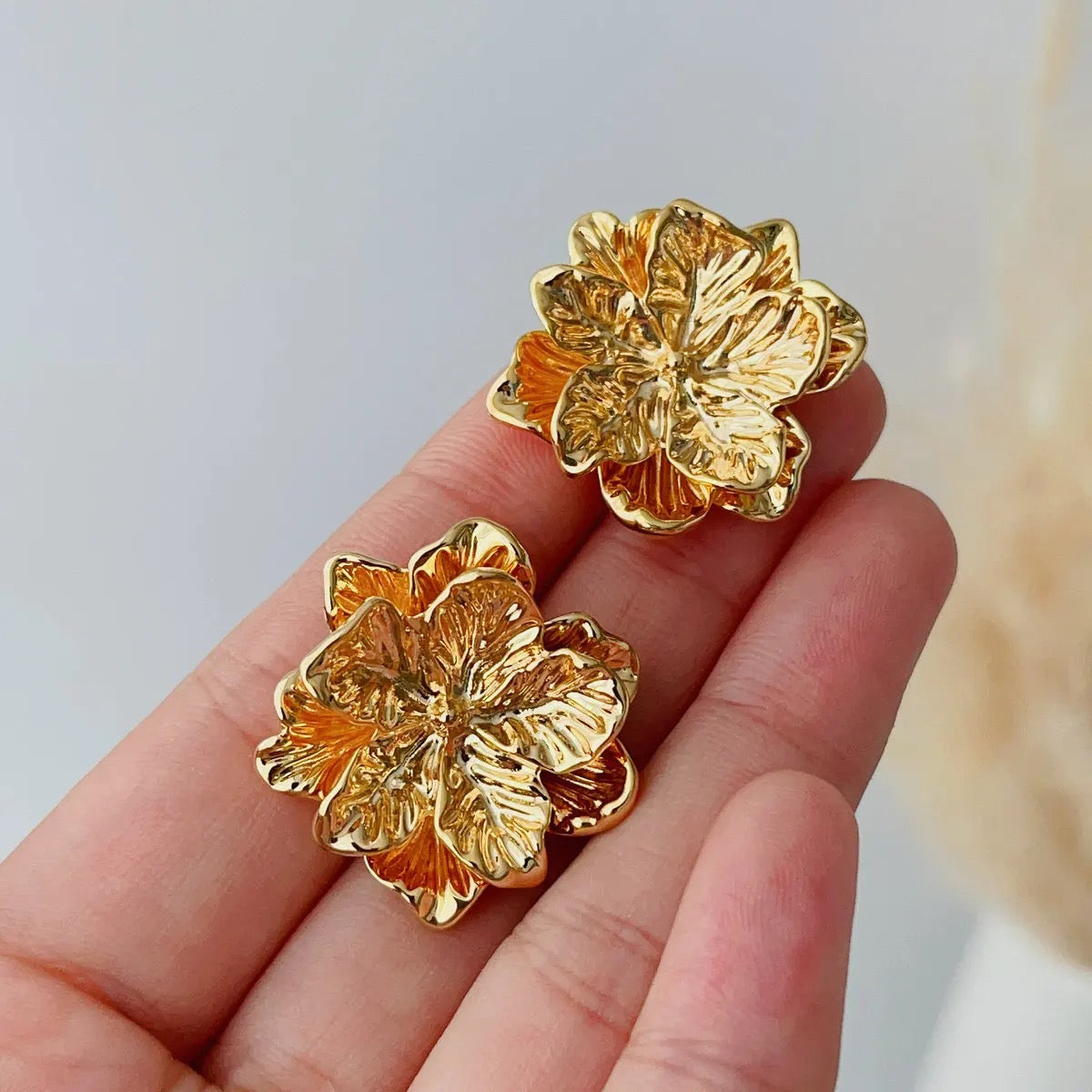 Flower Stud Earrings