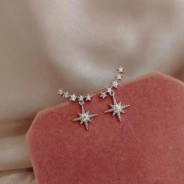 Starlit Dangle Earrings-2 Colors
