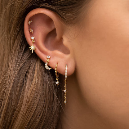 Dainty Multiple Puercing Set