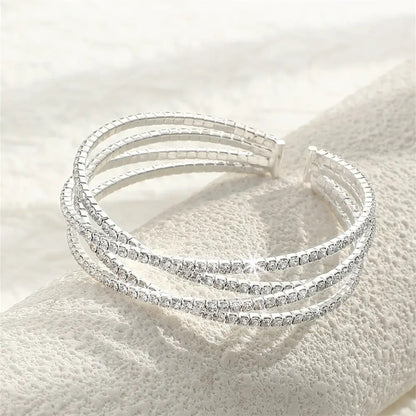 Silver Adjustable Kada Bracelet