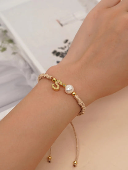 Initial Boho Bracelet