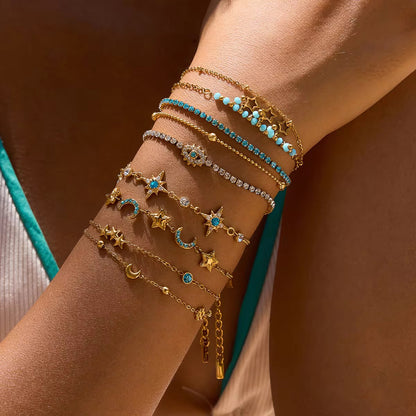 Blue Boho Bracelets-2 Options