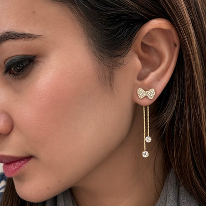 Front & Back Dangler/Stud Earrings-5 Designs