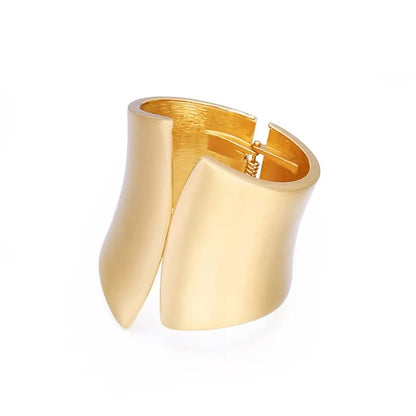 Chunky Solid Cuffs Bracelets