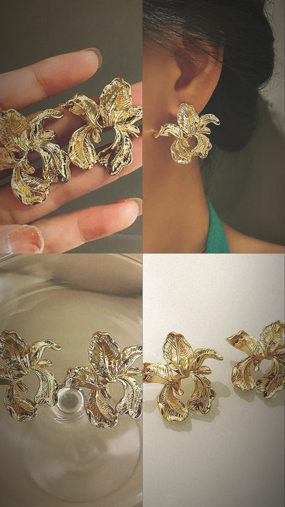 Wild Orchid Earrings