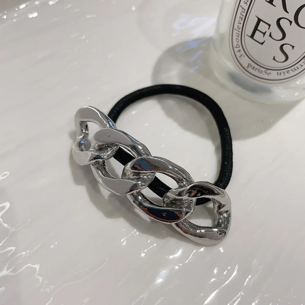 SS Silver Hair Ties