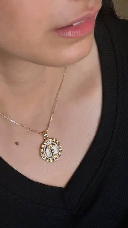 St. Martin Charm Necklaces in Thin Chain-3 Types
