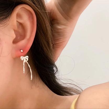 Petite Bow F&B Earrings