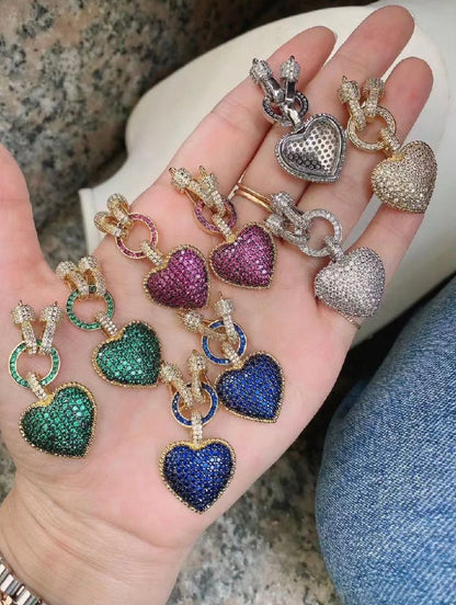 Heart Studded Executives Necklace