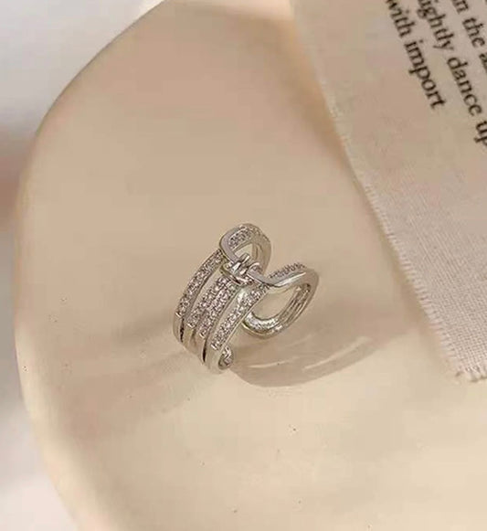 Silver Knot Ring