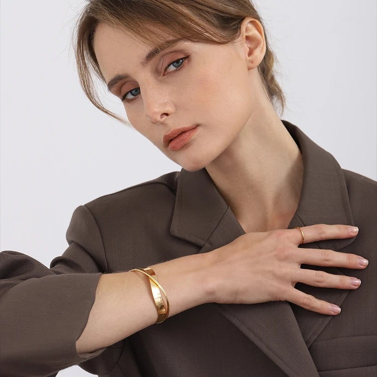 Cross SS Kada Bracelet