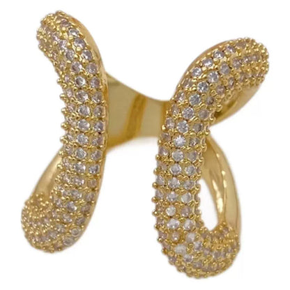 Luna Curve Statement Ring-2 Colors