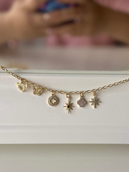 Diamond Charm Bracelet-Customised