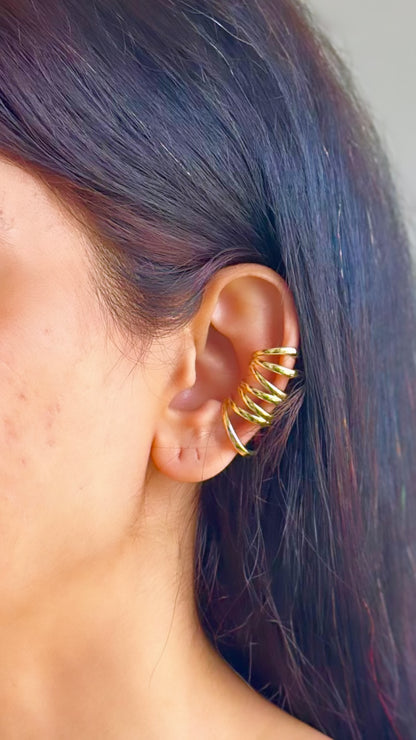 Big Earcuff Earrings-Single Piece