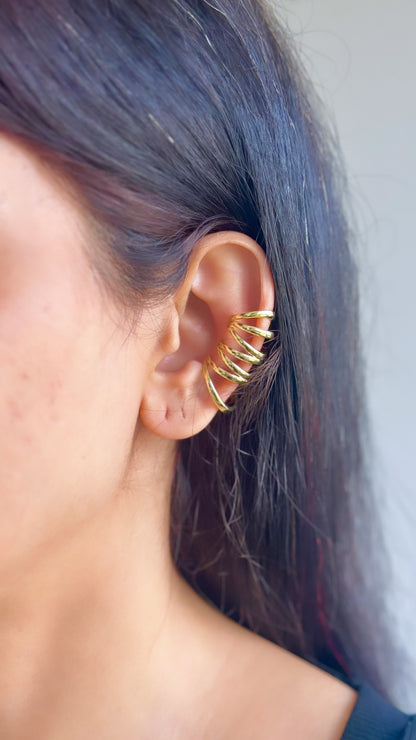 Big Earcuff Earrings-Single Piece