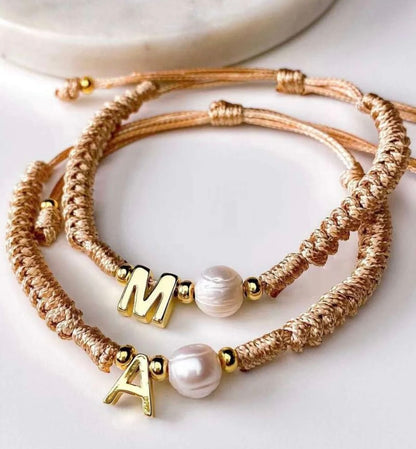 Initial Boho Bracelet