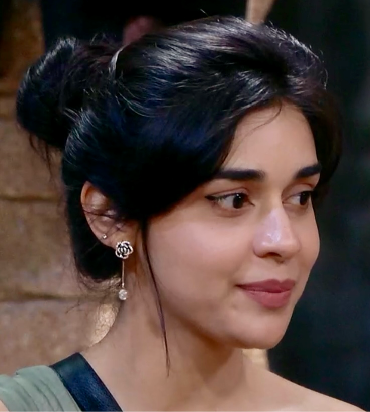 Rose F&B Dangler Earrings