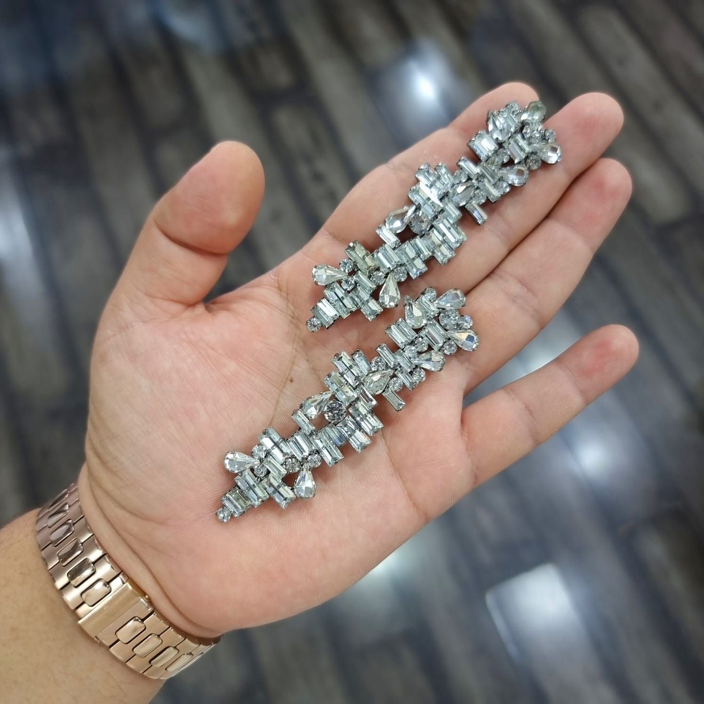 Deepika Earrings-Silver