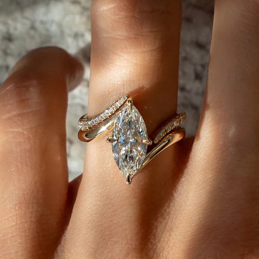 Nova Marquise Ring Set