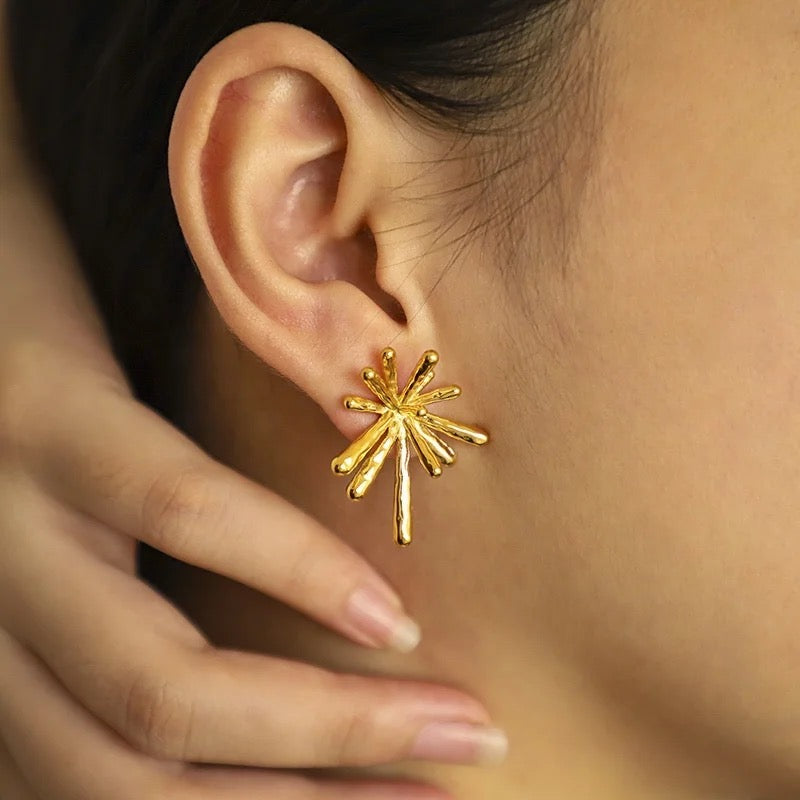 AsteriskGold Studs