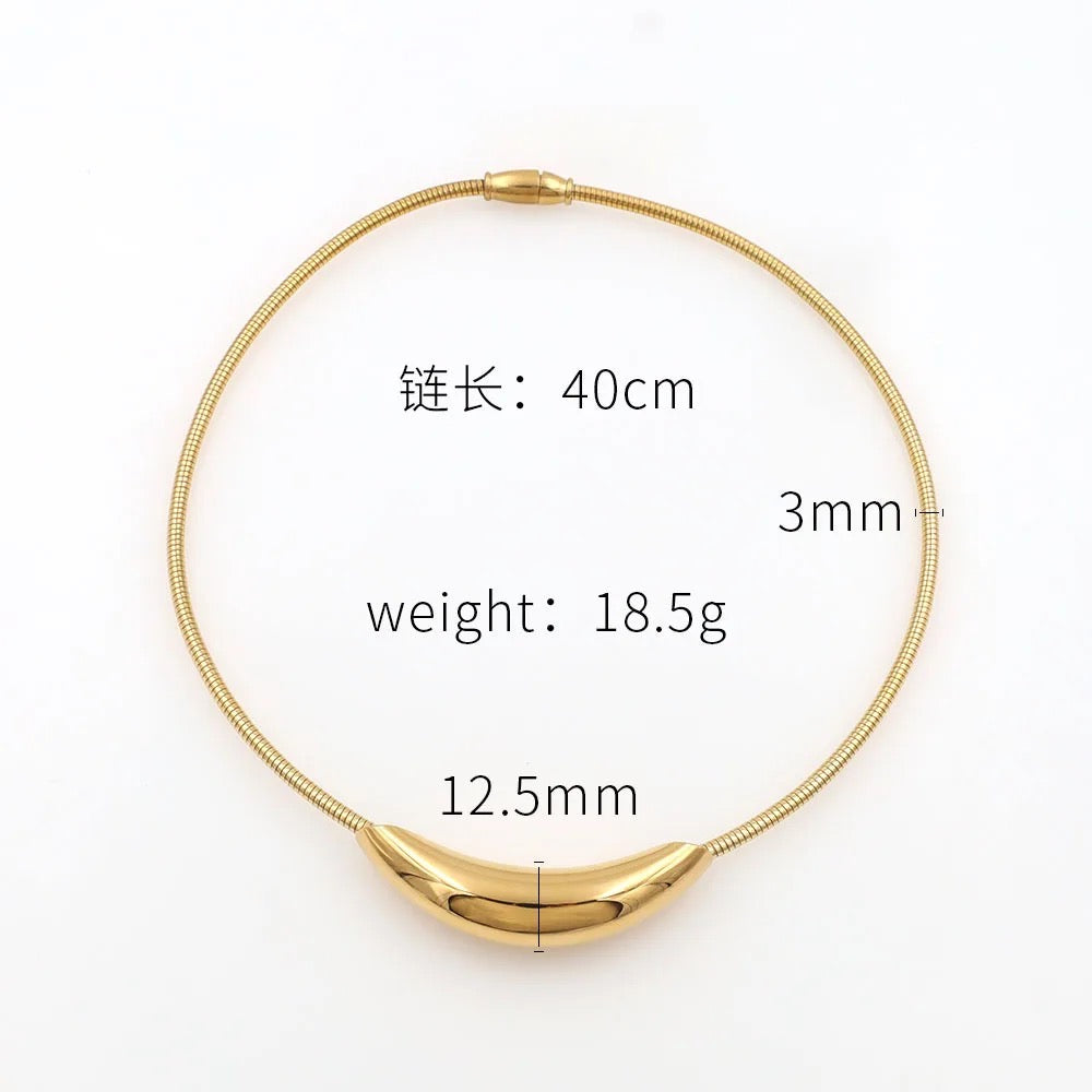 Bold Gold/Silver Choker