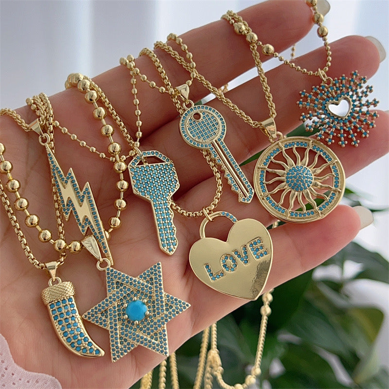 Feroza Necklace Collection-8 Design Options