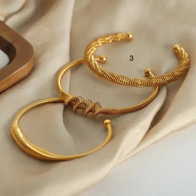 Stainless Steel Kada Bracelets-3 Options