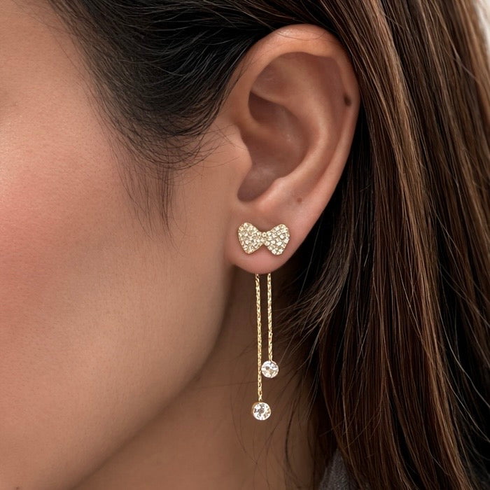 Front & Back Dangler/Stud Earrings-5 Designs