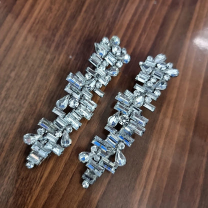 Deepika Earrings-Silver