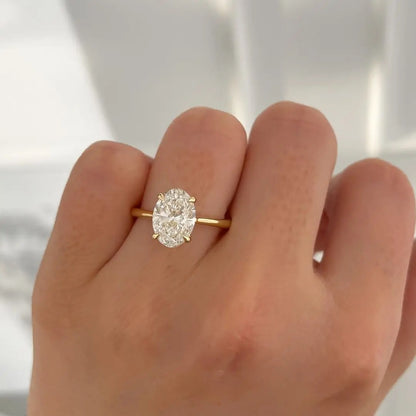 Solitaire SS Ring - Gold