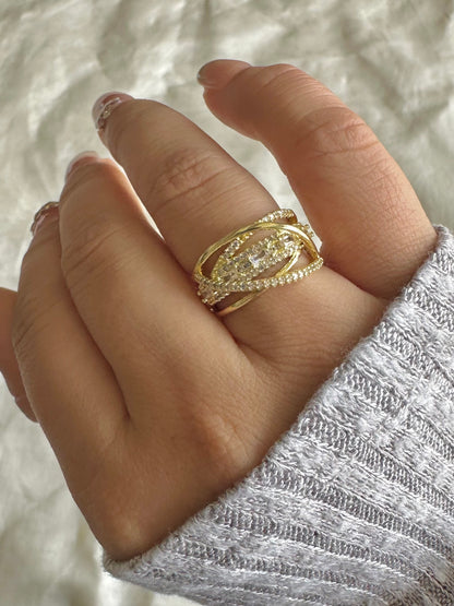 Orbit Diamond Ring