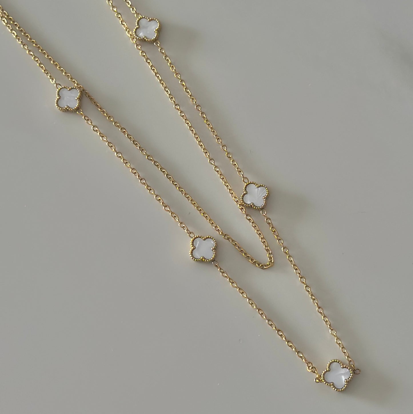 Petite Clover Necklaces-2 Types