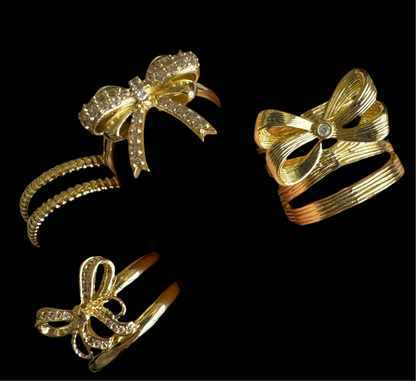 Bow Rings-3 Styles