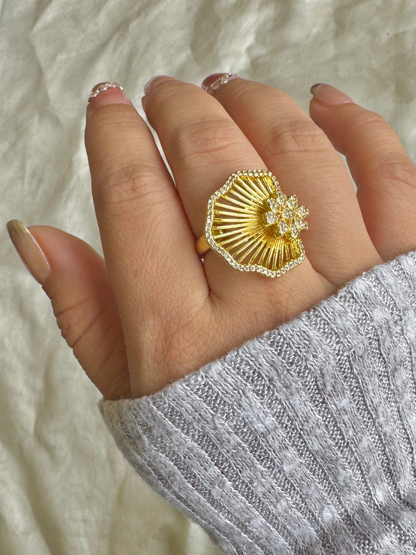 Lotus Flower Ring
