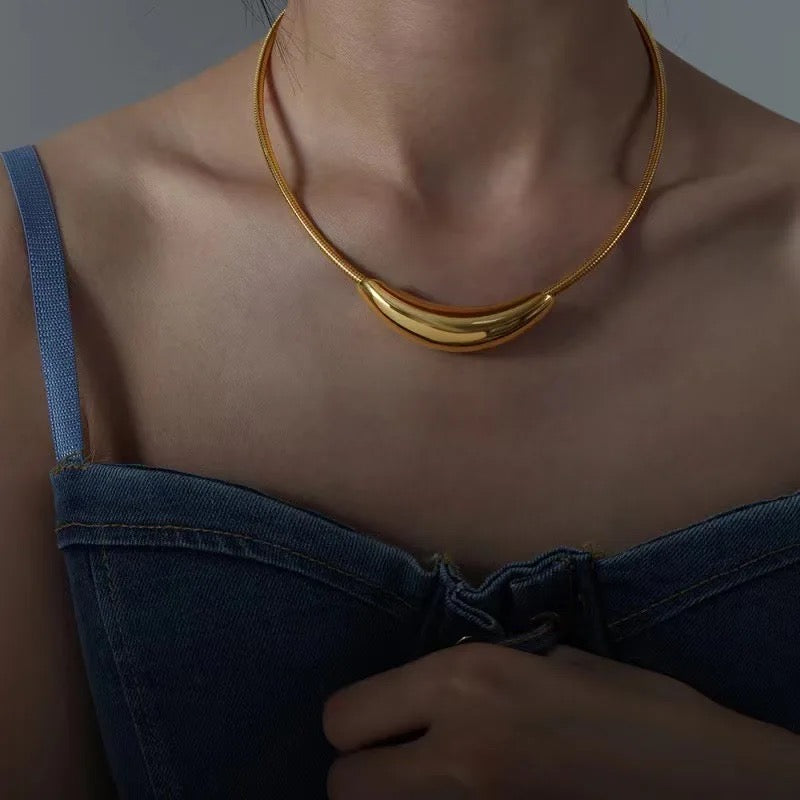 Bold Gold/Silver Choker