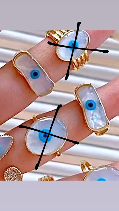 Evil Eye High Quality Rings