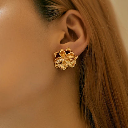 Flower Stud Earrings